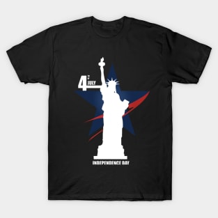 Statue Of Liberty Design T-Shirt